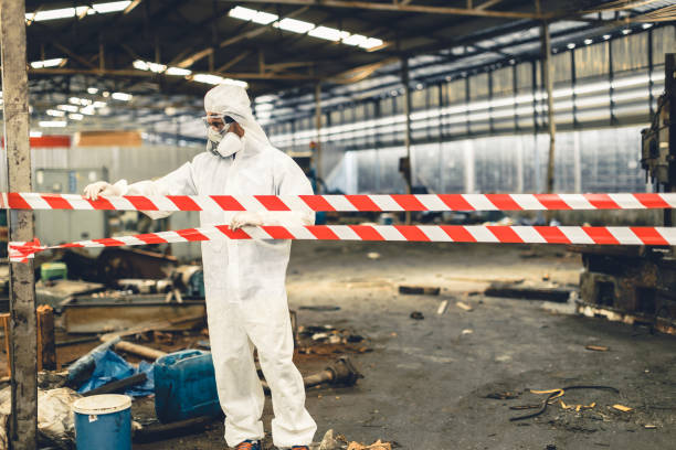 Professional Biohazard technician working in Mascot, TN